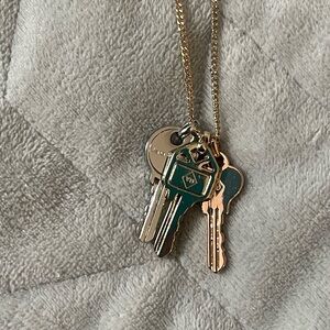 Vera Bradley Keys Necklace NWT